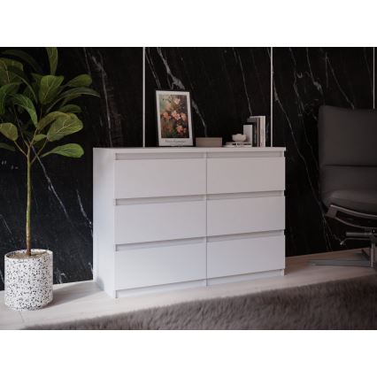 Kommode MAO mit Schubladen, weiß
