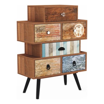 Kommode MEZO 85x63 cm braun