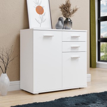 Kommode MIKE 76x71 cm weiß