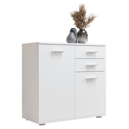 Kommode MIKE 76x71 cm weiß