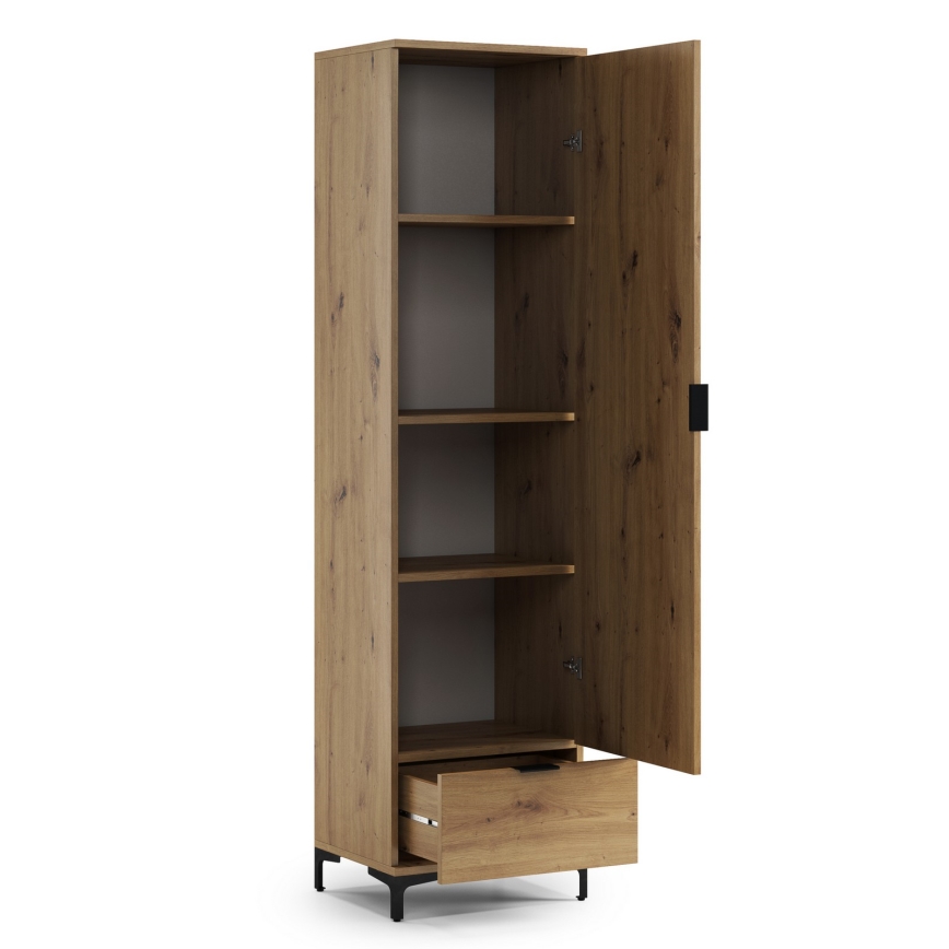 Kommode mit Schublade LORA Eiche Artisan