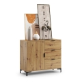 Kommode mit Schubladen LORA Artisan-Eiche