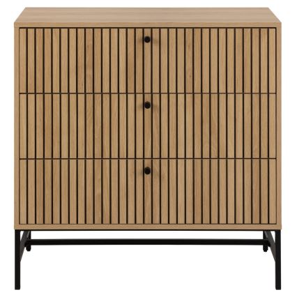 Kommode mit Schubladen OLIVIA Eiche