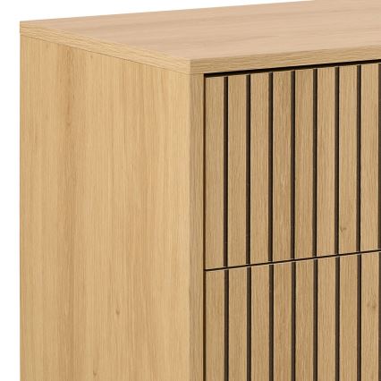 Kommode mit Schubladen OLIVIA Eiche