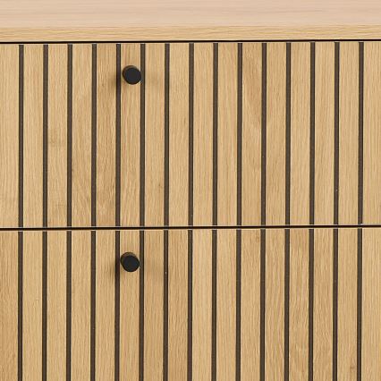 Kommode mit Schubladen OLIVIA Eiche