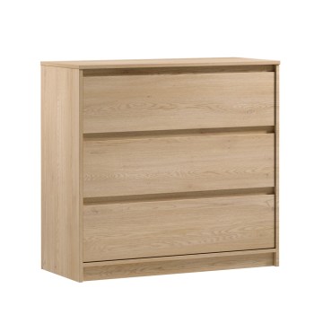 Kommode MIYABI 92x86x40 cm Cremona-Eiche