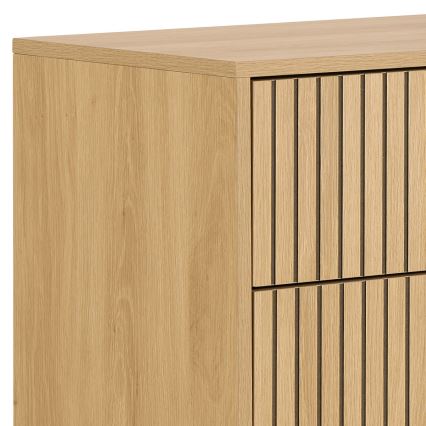 Kommode OLIVIA mit Schubladen, Eiche