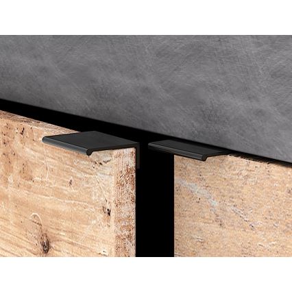 Kommode RUNEA hellbraun/anthrazit