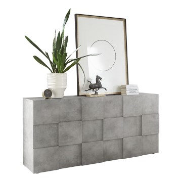 Kommode SERIAN Beton-Grau