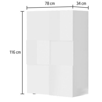 Kommode SERIAN weiß