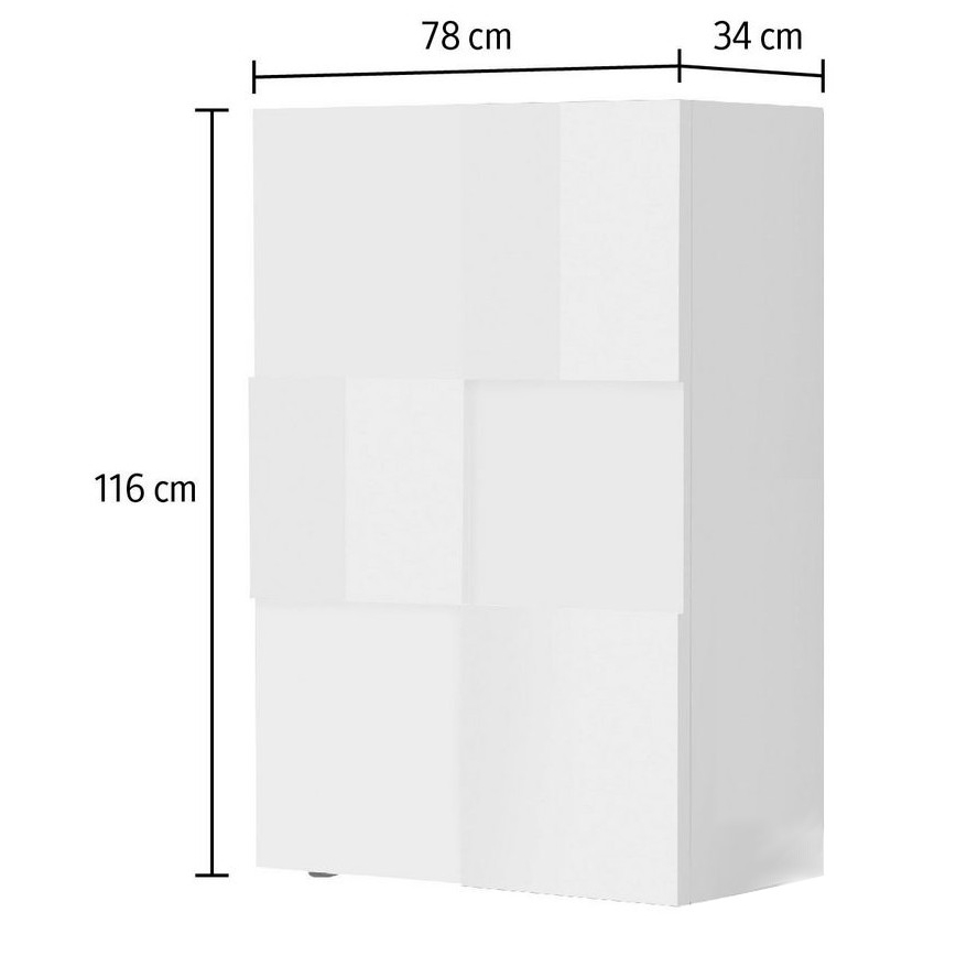 Kommode SERIAN weiß