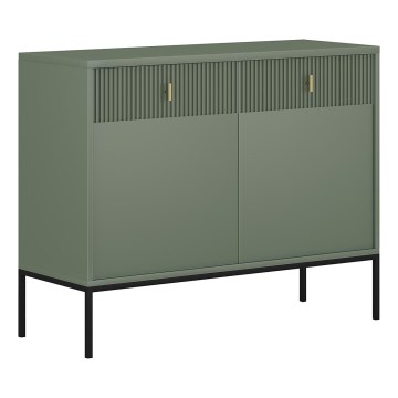 Kommode SUE grün/schwarz