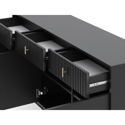 Kommode SUE, schwarz