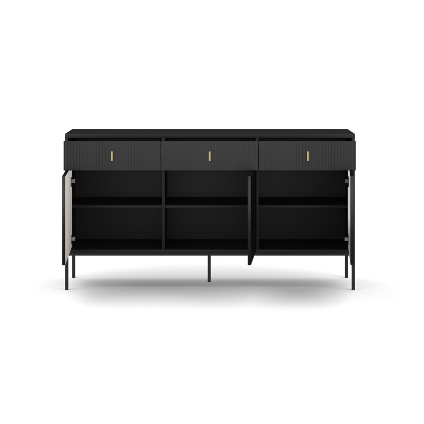 Kommode SUE, schwarz
