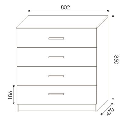 Kommode TIMON Wotan-Eiche