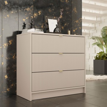 Kommode TIRENO 80x75 cm beige