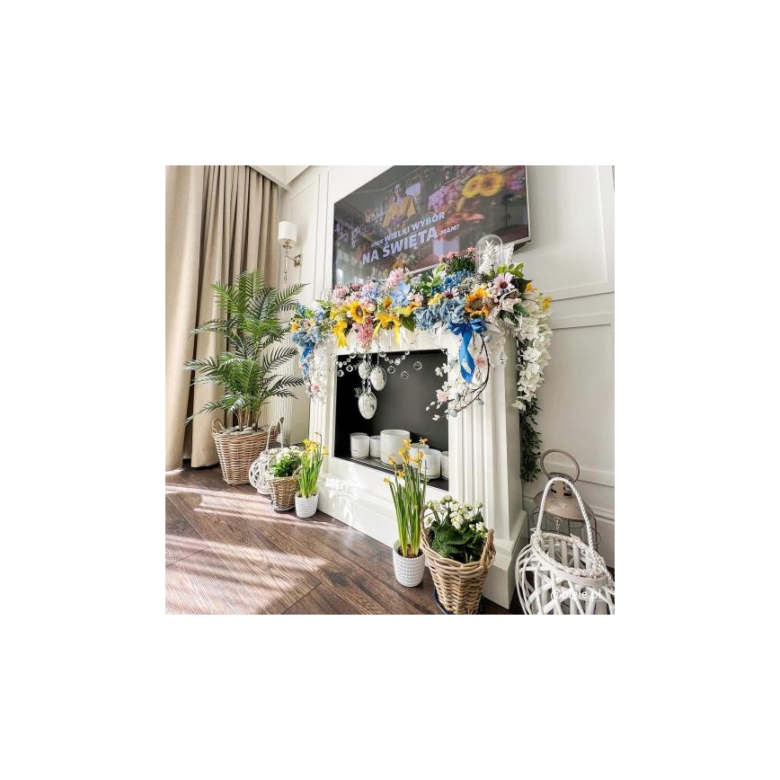 Kratki - BIO-Kamin 97,9x115 cm 3 kW Weiß