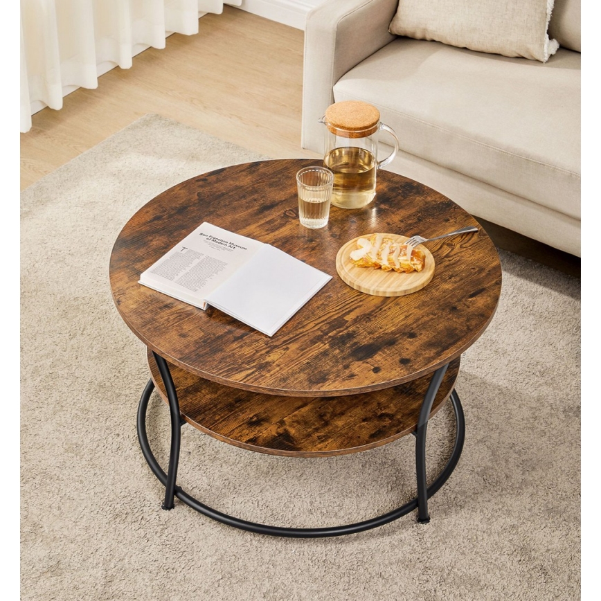 Konferenztisch ELDUR braun/schwarz