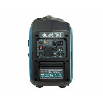 Könner & Söhnen KS7869 - Gas- und Benzin-Inverter-Stromerzeuger KS 2000iG S 2000W