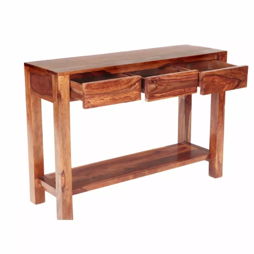 Konsolentisch GANI 76x130 cm Massivholz/Palisander