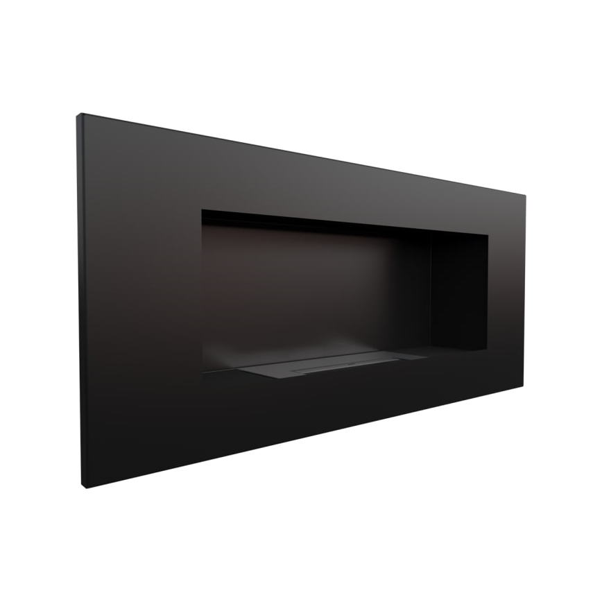 Kratki - BIO-Einbaukamin 40x90 cm 2kW schwarz
