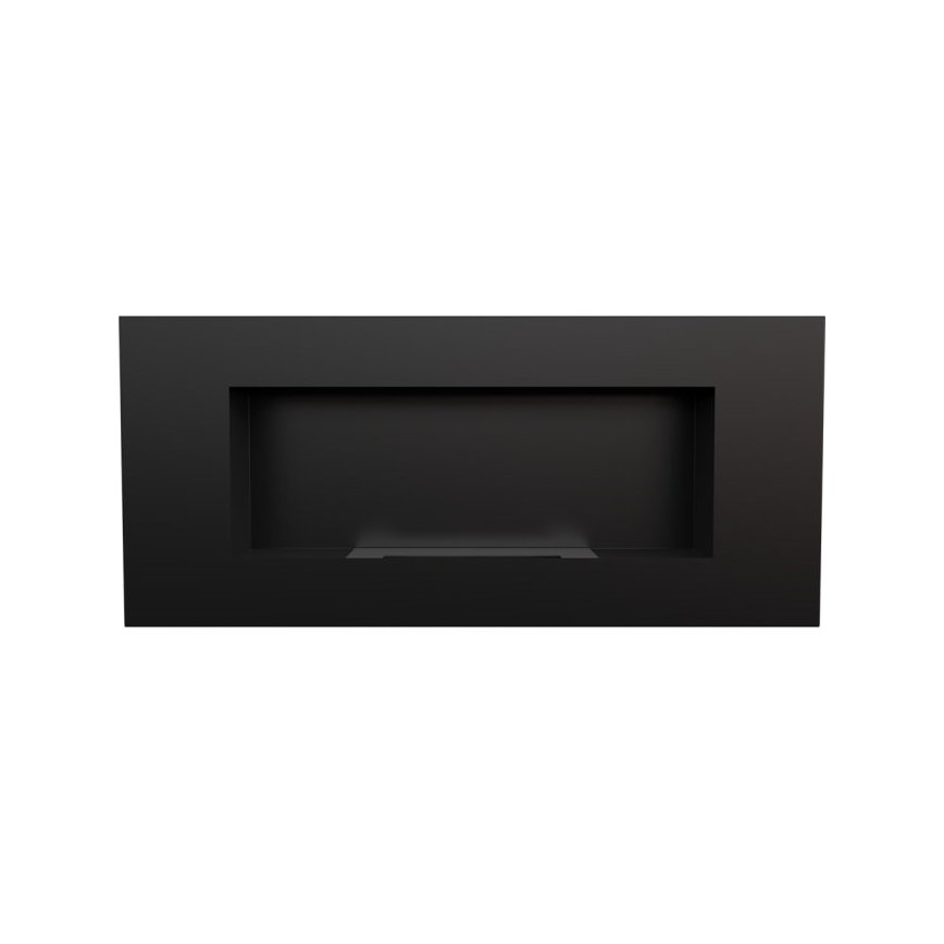 Kratki - BIO-Einbaukamin 40x90 cm 2kW schwarz