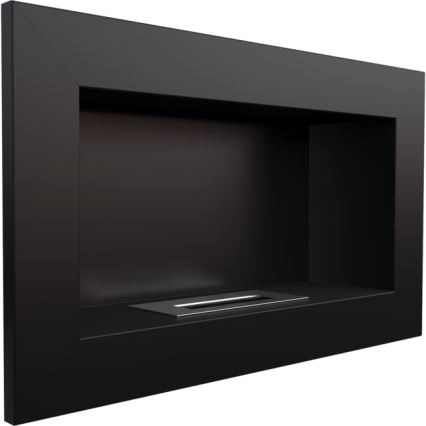 Kratki - BIO-Einbaukamin 37,4x64,8 cm 1kW schwarz