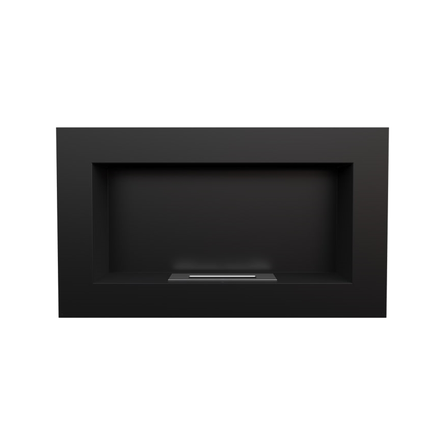 Kratki - BIO-Einbaukamin 37,4x64,8 cm 1kW schwarz
