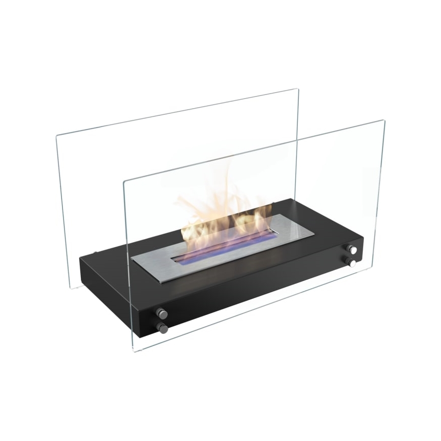 Kratki - BIO-Kamin 40,2x70 cm 2kW schwarz