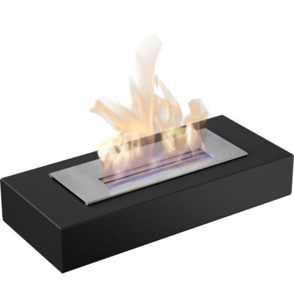 Kratki - BIO-Kamin 8,5x49 cm 2,5kW schwarz