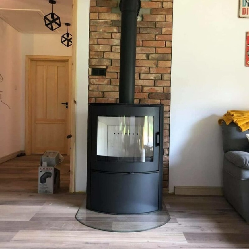 Kratki - Stahlkamin 10kW 150mm