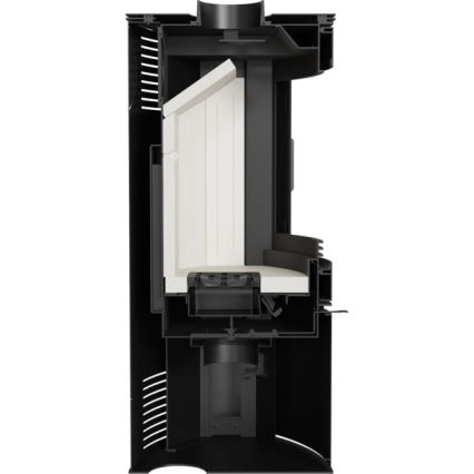 Kratki - Stahlkamin 10kW 150mm