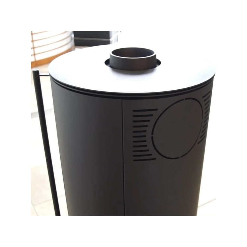 Kratki - Stahlkamin 9kW 150mm