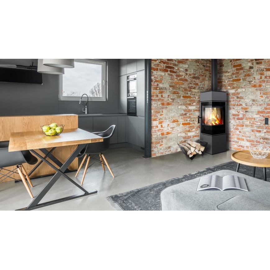 Kratki – Stahlkamin 8kW 150mm