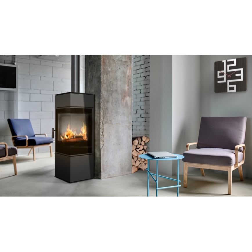 Kratki – Stahlkamin 8kW 150mm