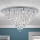 Kristall-Deckenkronleuchter CELESTE 12xG9/40W/230V d 75 cm glänzendes Chrom