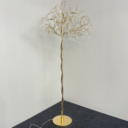 Kristall-Stehleuchte 5xG9/40W/230V golden