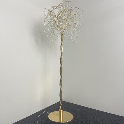Kristall-Stehleuchte 5xG9/40W/230V golden