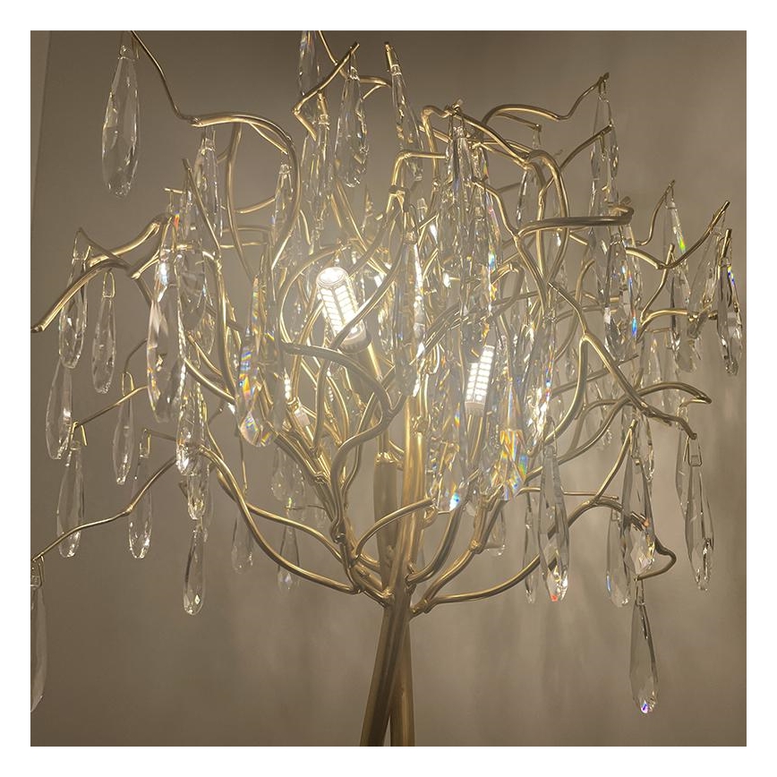 Kristall-Tischleuchte 5xG9/40W/230V golden