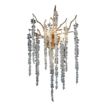 Kristall-Wandleuchte 3xG9/40W/230V Roségold