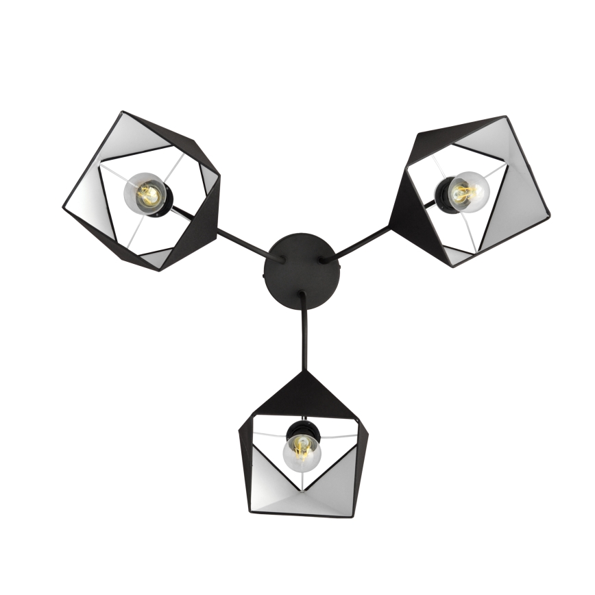 Kronleuchter ADAMANT 3xE27/15W/230V schwarz