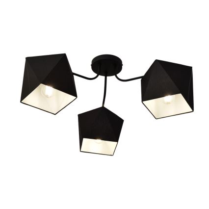 Kronleuchter ADAMANT 3xE27/15W/230V schwarz