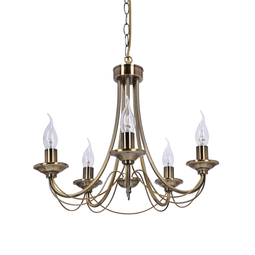 Kronleuchter an einer Kette MUZA 5xE14/40W/230V