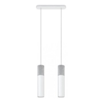 Kronleuchter an einer Litze BORGIO 2xGU10/40W/230V
