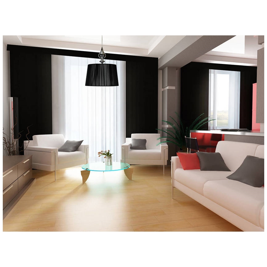 Kronleuchter an einer Litze GILLENIA 1xE27/60W/230V