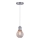 Kronleuchter an einer Litze GLIVA 1xE27/60W/230V