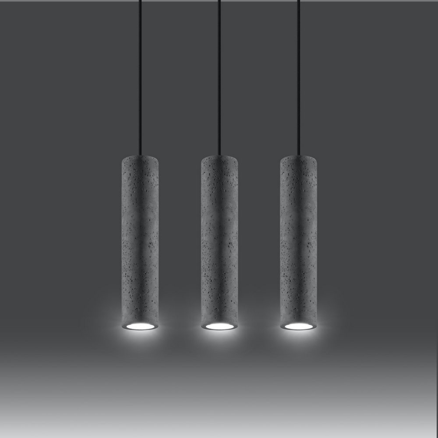 Kronleuchter an einer Litze LUVO 3xGU10/40W/230V