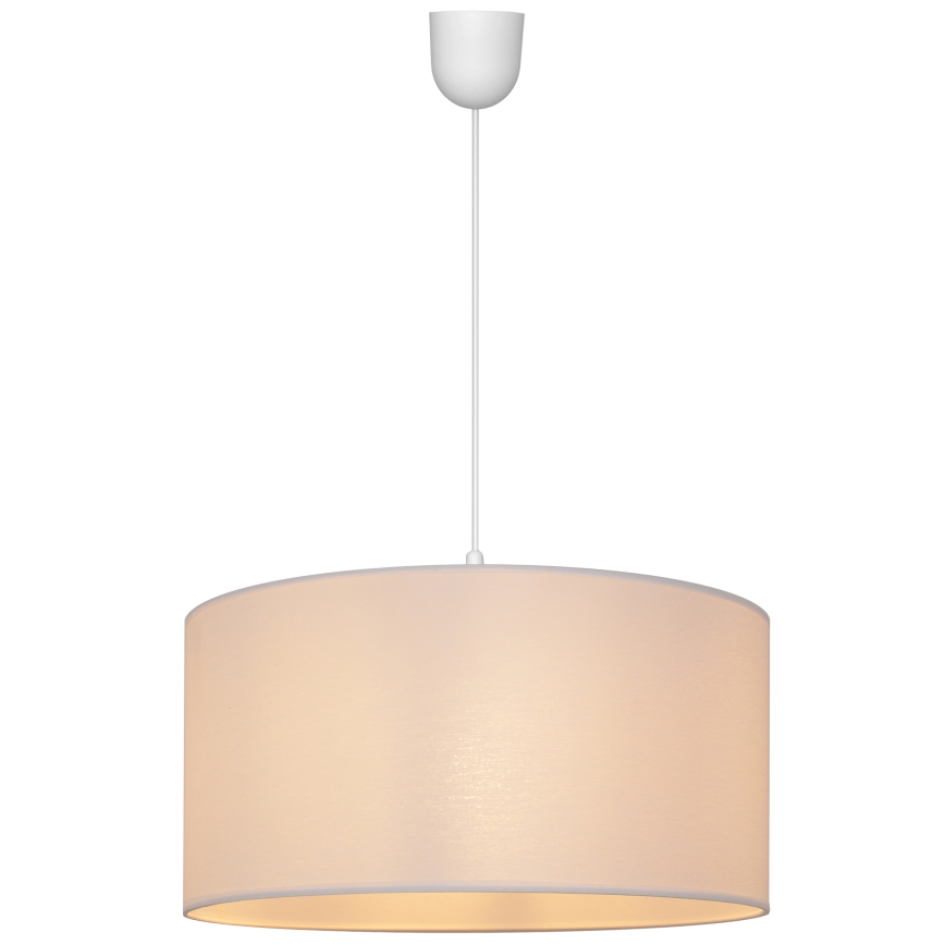 Kronleuchter an einer Schnur ALBA 1xE27/15W/230V d. 40 cm weiß