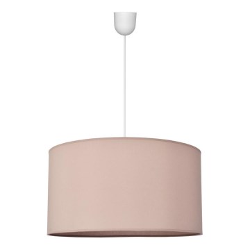 Kronleuchter an einer Schnur ALBA 1xE27/15W/230V d. 45 cm beige