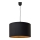 Kronleuchter an einer Schnur ALBA 1xE27/15W/230V d. 45 cm schwarz/gold